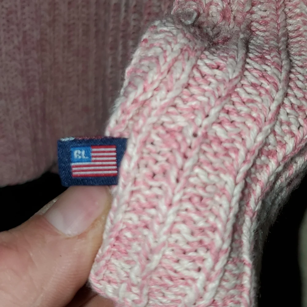 Vintage Polo Jeans Co. by Ralph Lauren cable knit tank, 100% linen, excellent - Picture 3 of 7